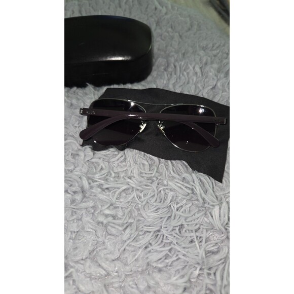 NEW COACH HORSE and CARRIAGE Pilot Sunglasses L1015 PURPLE/GUNMETAL  SB - Picture 9 of 16